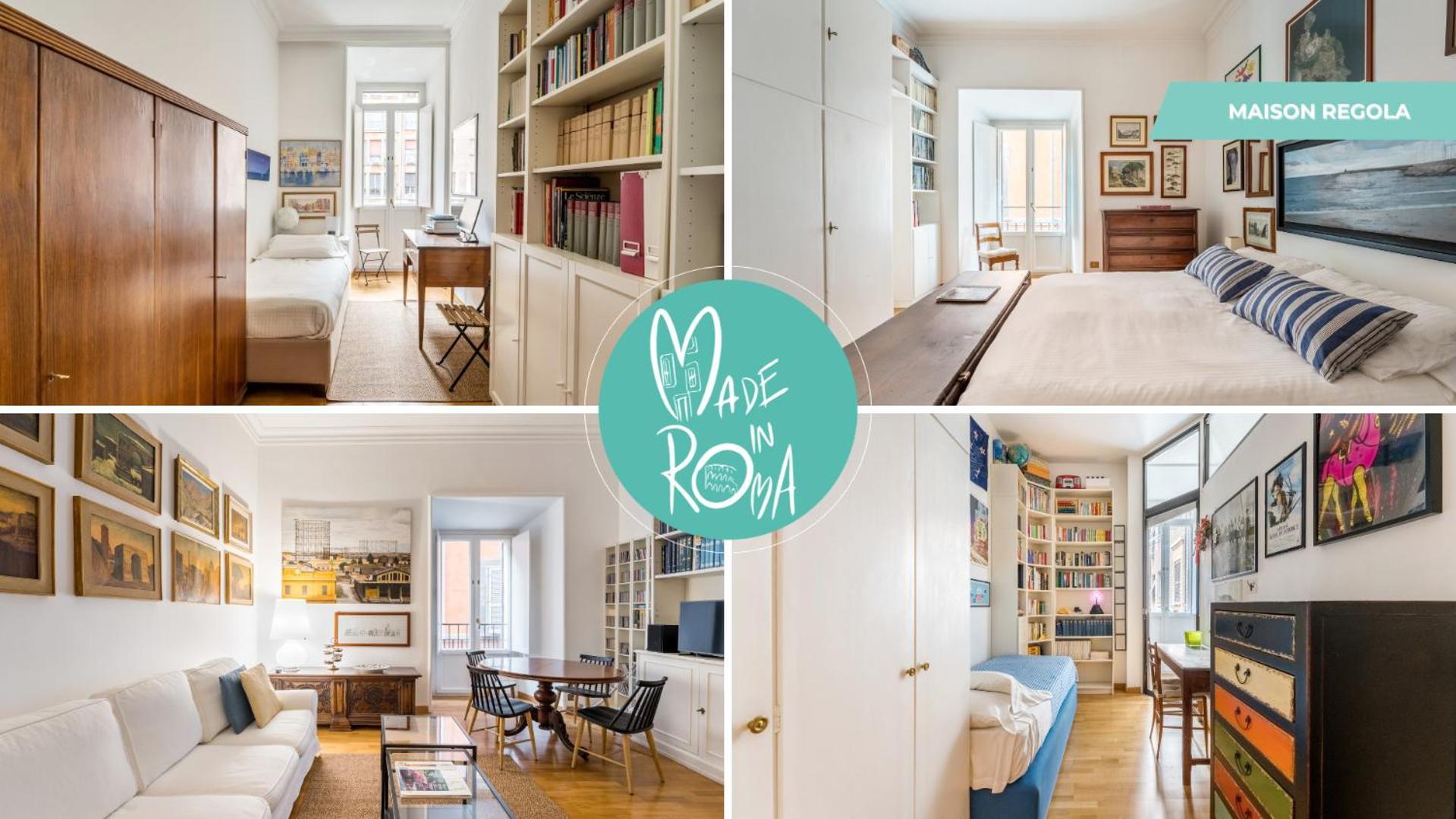 Maison Regola, Styilish Apt In Campo De Fiori Рим Екстер'єр фото
